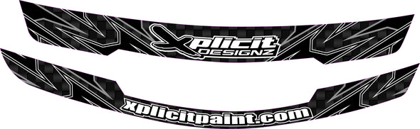 Team Xplicit Visor Decal Set
