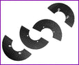 7" Carbon Fiber Xcel Gear Guards (Mini)