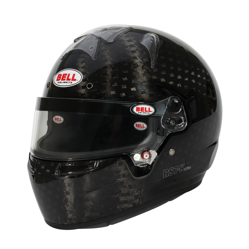 rs7 v2 白　新品未開封 Bell RS7-K Stamina White Kart Helmet - Snell K2020 - Fast Racer